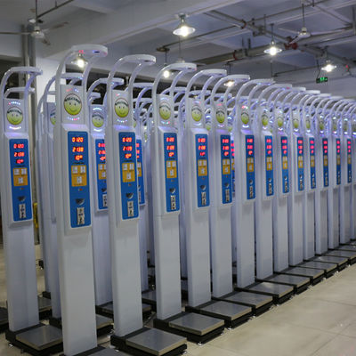 HW-600B Elektronische balans Ultrasone Hoogte Gewicht Lichaamsvet Bmi Analyzer Weegschaal