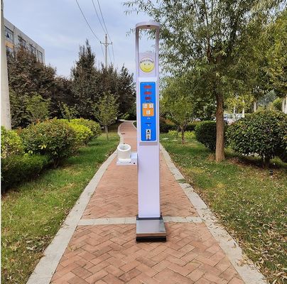 Moderne elektronische munt met hoogte-gewichtsschaal voor klinieken, scholen en sportscholen