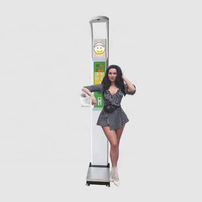 33*55*235cm LED Display Lichaamshoogte Gewicht BMI Bloeddrukmachine