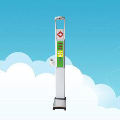 33*55*235cm LED Display Lichaamshoogte Gewicht BMI Bloeddrukmachine