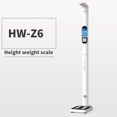 Medische weegschaal met een meetbereik van 0-200 cm en optioneel lichaamsvetonderzoek