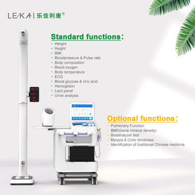 Op maat gemaakte ondersteuning Interactieve telemedicine Kiosk voor zelfzorg Gezondheidscontrole