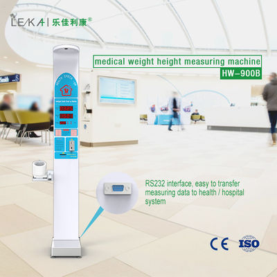 Publieke school Gym Health Club BMI Body Scale met Ultrasone Hoogte Gewicht Machine