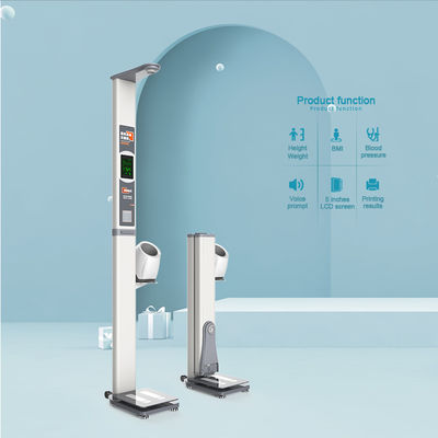 Precieze ultrasone hoogte-gewichtsschaal met BMI-berekening en precisie-sensor