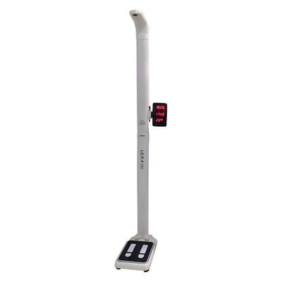 Opvouwbare BMI-hoogte-gewichtsschaal ISO9001-gecertificeerd 0-200 cm meetbereik nauwkeurig