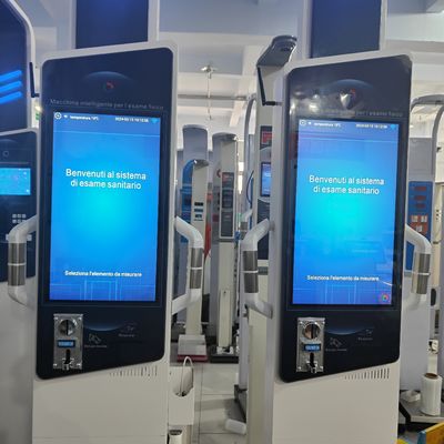 Intelligente Health Check-up Machine 19 inch Android BMI Kiosk met optionele functies
