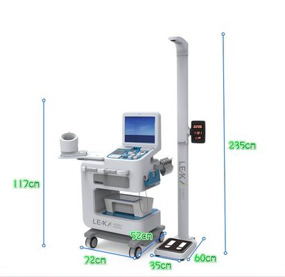 Intelligente Kiosk voor medische gezondheidscontroles met A4-printer en gebruiksvriendelijke SDK