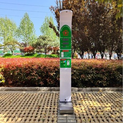Persoonlijke weegschaal met 10,2&quot; LCD touchscreen en reclamefunctie