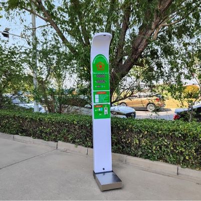 Persoonlijke weegschaal met 10,2&quot; LCD touchscreen en reclamefunctie