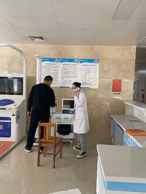 Self-service medische gezondheid diagnostische machine met hoge sterkte ABS en SDK functie