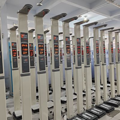 Ultrasoon-muntgestuurde apotheekskaal voor nauwkeurige lichaamshoogte- en gewichtsmetingen