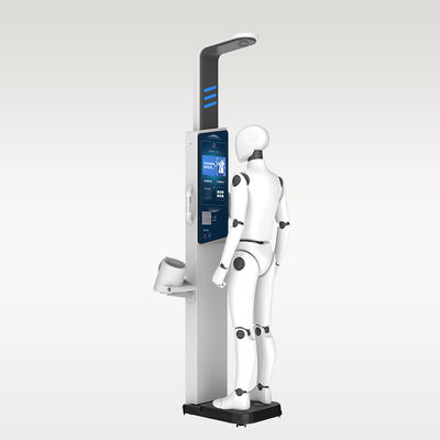 Met behulp van de ultrasone-technologie met een munt bediende hoogte- en gewichtsschaal