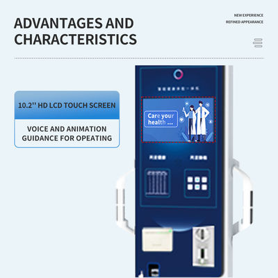 Munt bediende LCD-touchscreen met RS232-interface
