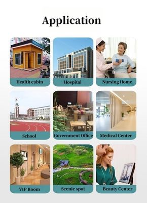 32' LCD Full Touch Screen Afdeling 0.01kg Medische zelfservice Health Check-up Kiosk