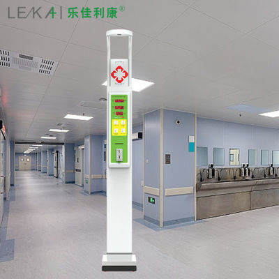 Ultrasone BMI Gewichts- en Hoogte-machine voor de apotheek Hoogtebereik 60-200cm