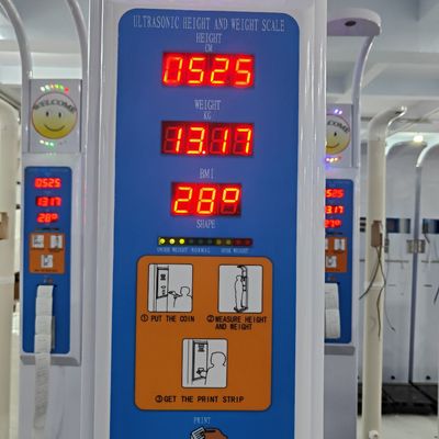 Op maat gemaakte ODM-ondersteuning Ultrasone medische verkoopmachine voor BMI en hoogteopsporing
