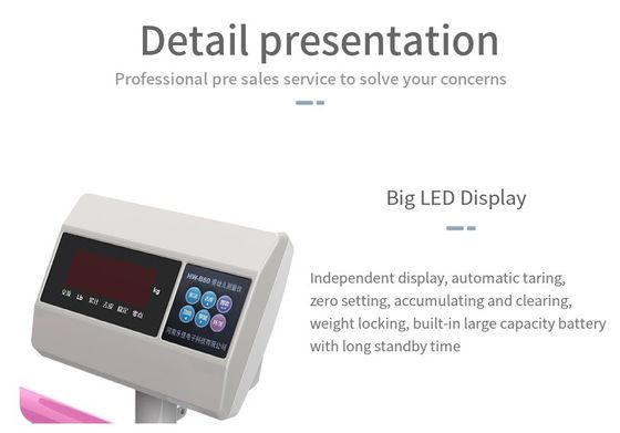 Digitale baby gewichtsmeting schaal baby lengte en gewicht schaal van Zhengzhou City