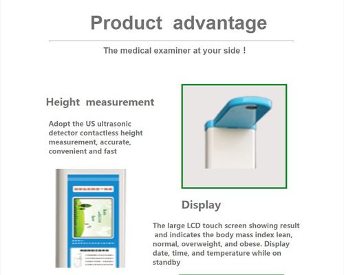 Ultrasone digitale lichaamsvetanalysator Bmi-metingsschaal voor ziekenhuizen en apotheken
