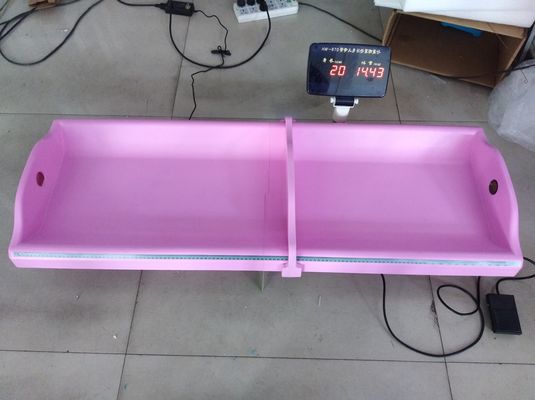 Gewichts- en lengtemetingschaal voor zuigelingen met 129*50*30 cm productgrootte nauwkeurige resultaten