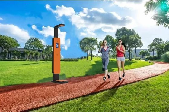 Geavanceerde multifunctionele ultrasone hoogte- en gewichtsanalyseermachine voor buitenparken