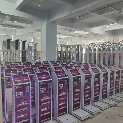 Gebruikersvriendelijke met munten bediende bagageschaal met printer Algemene grootte 33*55*100cm