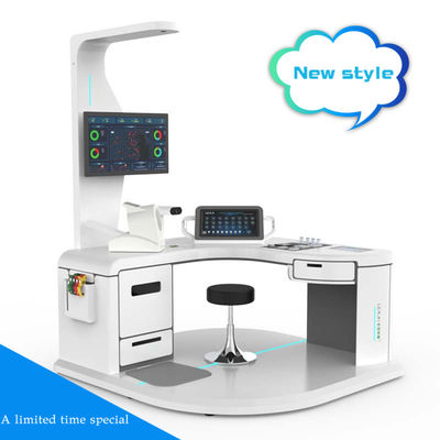 A4 laserprinter en AC100-240V stroomtoevoer Lichaamsgezondheidsanalyseur Telehealth Kiosk Device