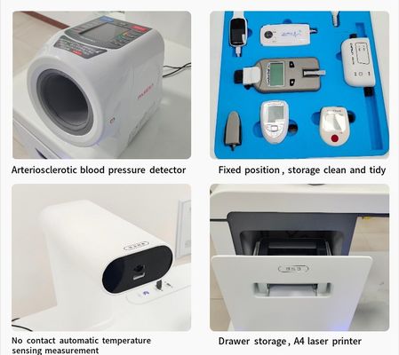 Multifunktioneel Health Diagnostic Kiosk voor eindziekenhuizen 24-uurscontroles gemakkelijker