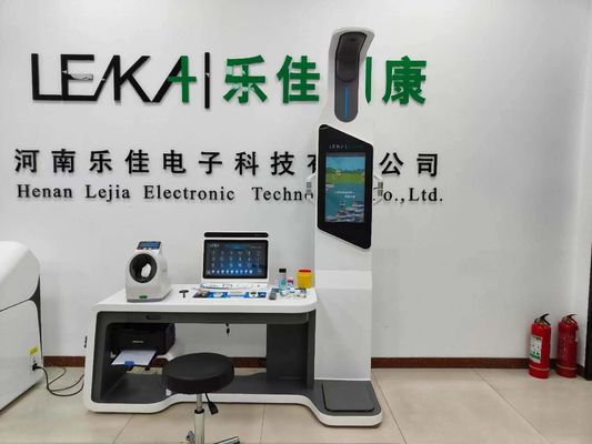 Intelligent ziekenhuis alles in één Health Check Up Kiosk HD LCD-scherm 4G gegevensoverdracht