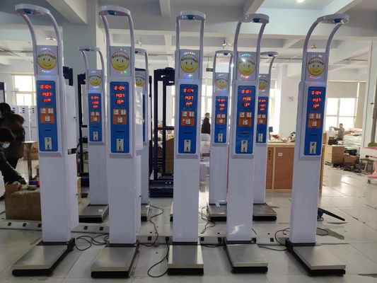 300 kg Ultrasone BIM Body Height Weight Scale voor menselijke lichaam meting