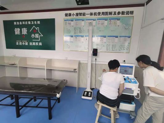 15' LCD touchscreen Smart full body check-up kiosk voor gezondheidszorgcentra