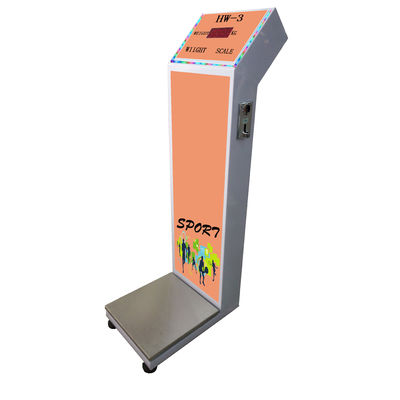 Makkelijke met munten bediende bagageweegmachines nauwkeurige gewichtsmeting N.W. 30k