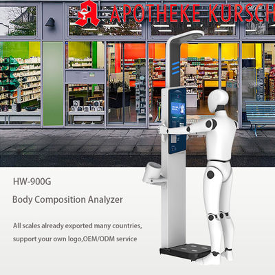Gewicht Hoogte lichaamsvet analysator Skala voor zelfbedieningsmachine Gezondheid van het lichaam