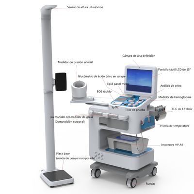 Self-service diagnostische machine met hoge sterkte ABS en AC100-240V stroomtoevoer