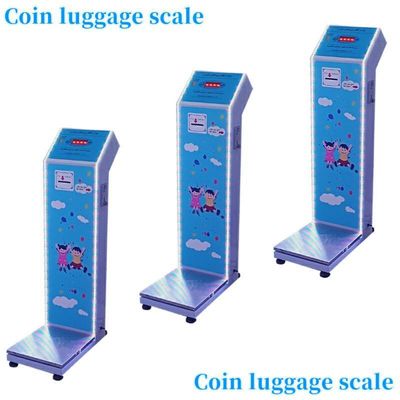 Lease or Sell Airport Luggage Scale Coin-op Body Weight Scale met 0,1kg nauwkeurigheid