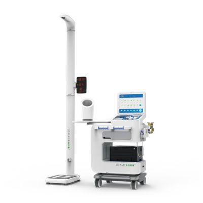 Telemedische apparatuur HW-V6000 All-in-one medische gezondheidscontrole kiosk met LCD-scherm