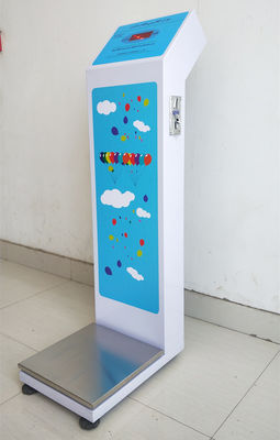 Muntverkoop Weegschaal Afdeling 0,1 kg LED Display Type Digitale lichaamsgewichtmachine