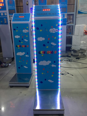 Muntverkoop Weegschaal Afdeling 0,1 kg LED Display Type Digitale lichaamsgewichtmachine