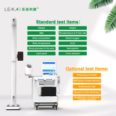 15-inch touchscreen gezondheidszorg zelfbediening kiosk voor lichamelijk onderzoek oplossingen