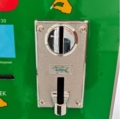CE-gecertificeerde machine voor het verkopen van gewicht en hoogte op basis van munten