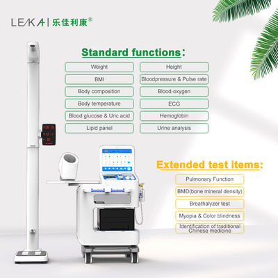 2022 Nieuwste testapparatuur voor de diagnose van het volledige lichaam LCD-display Gewichtsmetingsbereik 8-200 kg