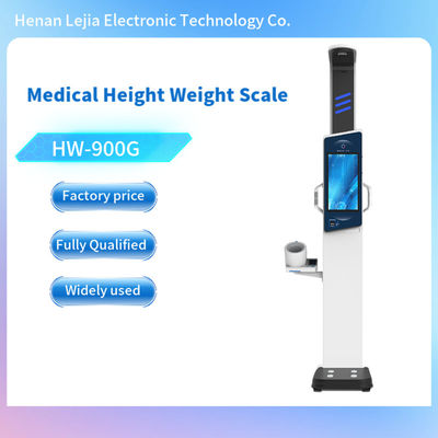 10.2&quot; LCD touchscreen All-in-one gewicht-hoogte-machine voor de analyse van de lichaamssamenstelling
