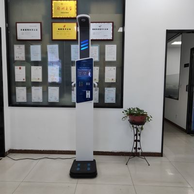 OEM ODM BMI-machine voor lengte Gewicht Lichamelijke samenstelling Controleer Algemene grootte 43*61*240cm