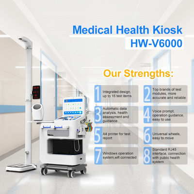 All-in-One Health Examination Kiosk Kiosken voor telezorg en telemedicine