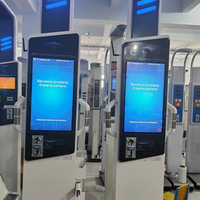 Medische apotheek Ultrasone Health Checkup Station Vending Machine met Body Fat Scale