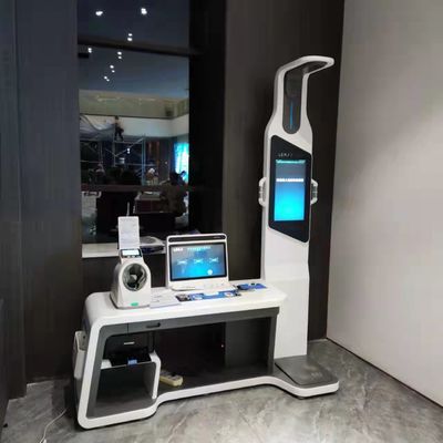 Telemedicine Kiosk Zelfbedieningsstation voor volledige gezondheidcontrole en -consultatie