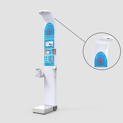 33*55*235cm lichaamsvet analysator De ultieme oplossing voor het meten van lengte gewicht en BMI