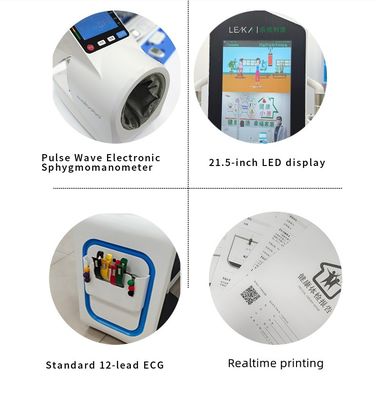 OEM aangepast HW-V7000 iHospital Diagnostic Equipment Telemedicine voor volledige lichaamsonderzoek
