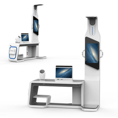 HD-LCD-scherm Telemedicine Kiosk voor volledige lichaamsgezondheidscontrole en bloeddrukmonitoring