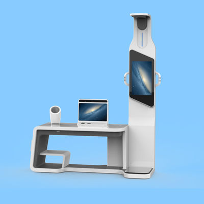HD-LCD-scherm Telemedicine Kiosk voor volledige lichaamsgezondheidscontrole en bloeddrukmonitoring