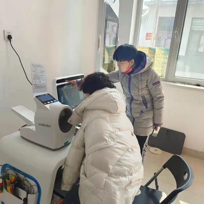 Telehealth All-in-One Body Check Station met ultrasone hoogte- en gewichtsschaal